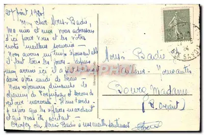 Evian-les-Bains — Establecimiento termal —n°7 — Reverso