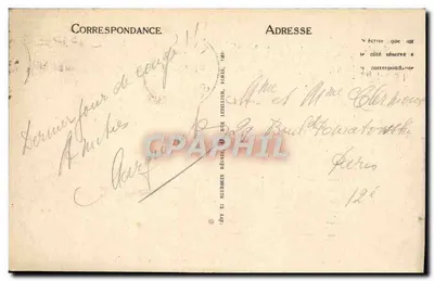 Dieppe — Partida da Malle de Dieppe — LL — n°169 — Verso