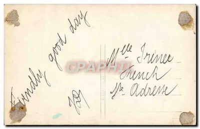 Roses — bouquet of pink and white roses — publisher not visible — Back
