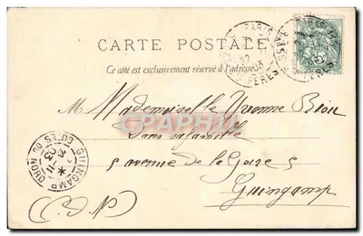 Królowa Cudaków — Niedziela — B. Silvain, Imp. Edit. Toulouse, n° 6333 — Rewers