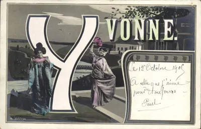 Yvonne — Sujeito principal — editor e número de série 3057/34