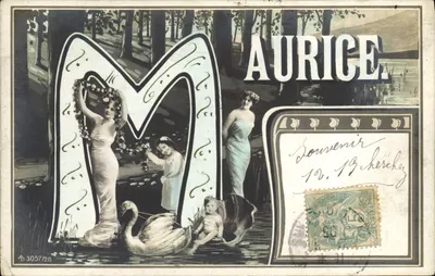 Maurice — souvenir — editor desconhecido, n° 3057/28