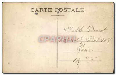 Maurice — souvenir — editor desconhecido, n° 3057/28 — Verso
