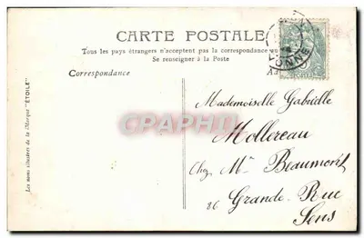 Mulher e criança em um ponte — AbrIELLE — Pierre Guillet — Verso
