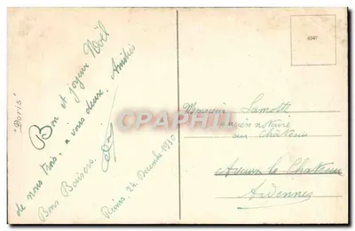 Criança com buquê de tulipas sob guarda-chuva — ilustração colorida — selo de 50 centavos — Verso