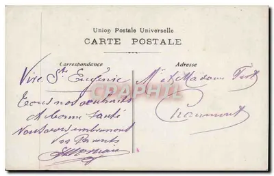 Mulher vestindo um vestido azul claro segurando um buquê — E.B.R. Melhores Desejos 164 — Verso