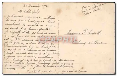 Soldado e mulher em traje de cena — Patriotic 1081 — editor Patriotic — Verso