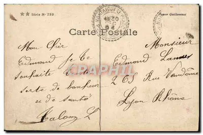 DE SCHERTSMEESTER — III — Droom spoedig opnieuw; hier is hij met gesloten ogen, en Paul begint weer... Deze keer is het te veel. — OLIVETTE PHOT. — Achterkant