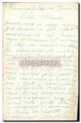 Rosas violetas e brancas — 'Heureuse Pête' — Léclaire, n° 7426 — Verso