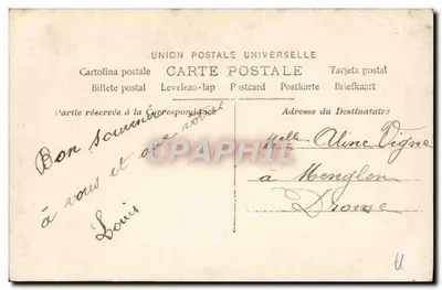 Casal amoroso — cena de jardim — editor desconhecido, n° 172 — Verso