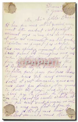 Pansies colorées dans un vase — éditeur Furia, n° 457 — Rewers