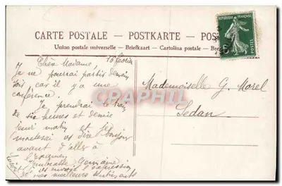 Menina se penteadando — texto impresso e manuscrito — editor PCEX, n° 2010 — Verso