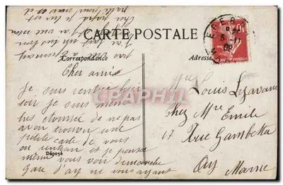 Manon — scena teatrale — Walery Paris n°44-23 — Verso