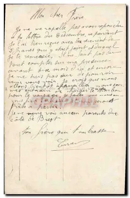 Fleur d'Espérance — Poème sur l'aubépine — Wydawca nieznany, N°143 — Rewers