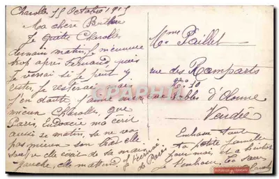 Kobieta w różowej sukni trzymająca różę — Yolande, n°445 — Rewers