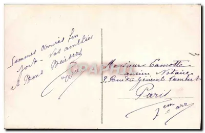 Duas jovens moças — Beijos grandes — DIX 131 — Verso