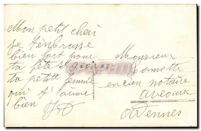 Frau in Pelz — Portrait — Verlag Renne Fote, Nr. 2241 — Rückseite