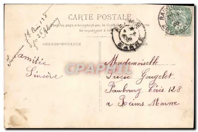 Lucie — Editor M.F. Paris — número de série não visível — Verso
