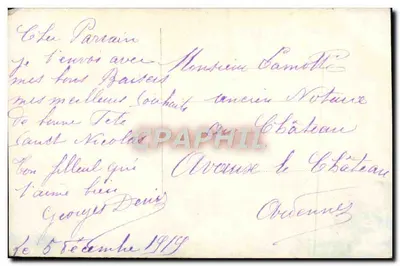 Dziewczyna z bukietem kwiatów — Wesołych Świąt — Furia 2167/5 — Rewers