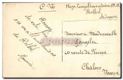 Marshall Foch — Nasz Zwycięzca — H. Manuel Phot, Paris 1363 — Rewers