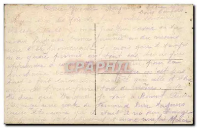 Kobieta i dziecko — scena bukoliczna — G. Ghe, wydawca Paryż — Rewers