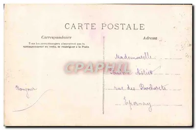 Poszukiwacz portretu — Anioł i kobieta — AN PARIS n°386 — Rewers