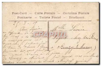 Porta da Sorte — Amibiés — Amibiés, n° 4191 — Verso