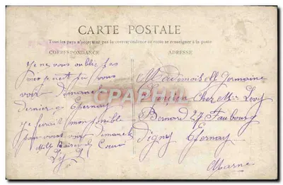 Miłość i spojrzenia — Walery, Paryż — n°277 — Rewers