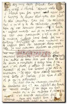 Rosas multicoloridas — editor S. & S. n° 3616 — Verso