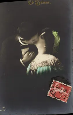 Pocałunek — scena miłosna — wydawca L'XG, n° 2526/1