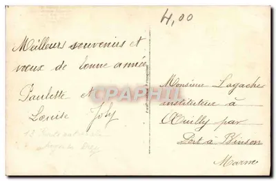 Dwie młode dziewczyny — przed dużym kowadłem — Regina, n°191 — Rewers