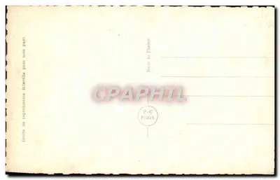 Eerste liefde — scène van jonge verliefde mensen — P-C Paris n°37496 — Achterkant