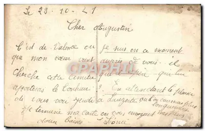 Amor à distância — La Favorite 967 — Verso