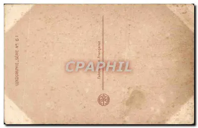 Paisagem rural com ovelhas — Fabrique Française, Série N° 61 — Verso