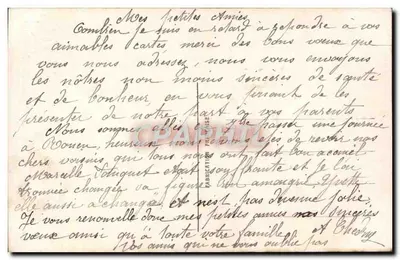 Bom Ano — decoração de rosas e hortência — LPV PARIS 613 — Verso