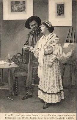 Casal em passeio sentimental — H. Manuel, n°6