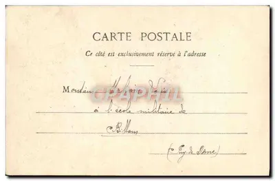 Michel Strogoff — cena de drama — Fototipia A. Bergeret et Cie, Nancy — Verso