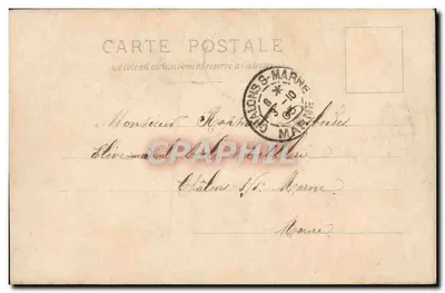Elsa de Mendes — Ritratto femminile — Reutinger Parigi, n° 134/16 — Verso