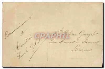 Präsentation von Fräulein Poupée und Frau Polichinelle — Verleger: Ph. Léon, Nr. 3036 — Rückseite