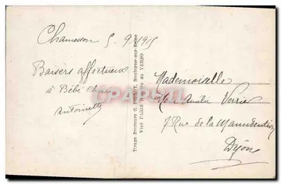 Kinderen van Geloof — Bid voor Frankrijk — DIX 156 — Achterkant