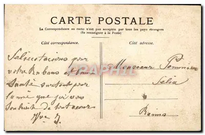 Jeune femme en diadème — portrait — éditeur A. (n° A) — Rewers