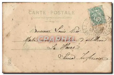Idylle — scène de théâtre en costume — éditeur E. Barr, n° 99 — Rewers