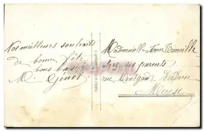 Kwiaty myśli w wozie — Paryż 839 — Wydawca C.B. — Rewers