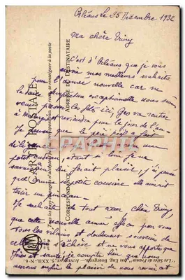 Bort-les-Orgues — paisagem de canyon — Eugène Bouygécoli — Verso