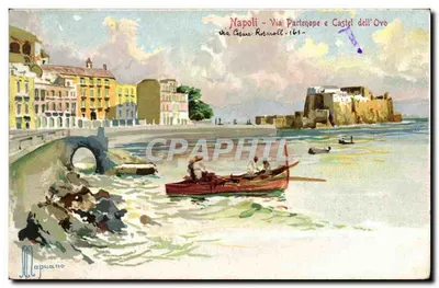 Nápoles - Via Partenope e Castel dell'Ovo — Editor Via Cesare Rosanoll - 163