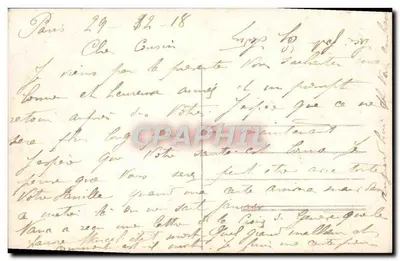 Geschilderde auto met eiken — Gloria — n° 1125 — Achterkant