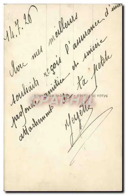 Bouquet de roses — Bonne Fête — Léo, Paryż, n°755 — Rewers