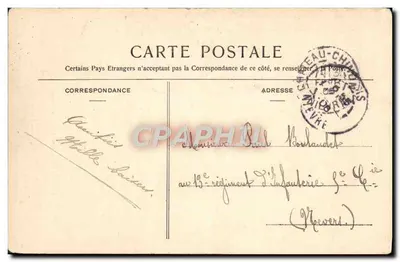 Fantaisie Nivernaise — Étang de Nivernais à Saint-Saulge (n° 2) — Desvignes, phot.-édit., Blanecy — Verso