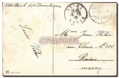 Flores azuis — Luxemburgo — editor desconhecido, número de série não visível — Verso