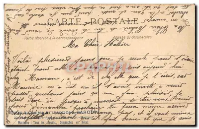 Die Schöne Wirtin — Genreszene — Verleger S. 0490 BS — Rückseite
